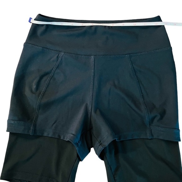 LA KOTTEE WOMENS BLACK ATHLETIC SHORTS SIZE SMALL - Picture 7 of 10